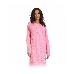 Νυχτικό Γυναικεία Μακό Κλασικό Εμπριμέ