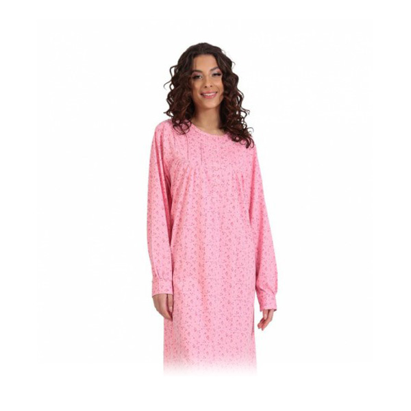 Νυχτικό Γυναικεία Μακό Κλασικό Εμπριμέ